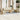 9-delige Loungeset met kussens poly rattan beige