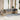6-delige Loungeset met kussens poly rattan beige