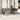 7-delige Loungeset met kussens poly rattan beige