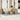 8-delige Loungeset met kussens poly rattan beige