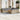 11-delige Tuinset met kussens poly rattan beige
