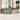 11-delige Tuinset met kussens poly rattan beige