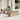 6-delige Loungeset met kussens poly rattan beige