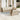 8-delige Loungeset met kussens poly rattan beige