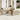 9-delige Loungeset met kussens poly rattan beige