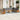 11-delige Tuinset met kussens poly rattan beige
