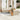 9-delige Loungeset met kussens poly rattan beige