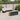 10-delige Loungeset met kussens poly rattan zwart