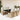 7-delige Bistroset met kussens poly rattan beige