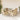 5-delige Tuinset met kussens poly rattan en glas beige