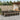 13-delige Tuinset met kussens poly rattan grijs