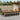 13-delige Tuinset met kussens poly rattan grijs