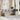 6-delige Loungeset met kussens poly rattan gemengd beige