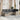 6-delige Loungeset met kussens poly rattan lichtgrijs