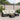 6-delige Loungeset met kussens poly rattan zwart