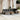 8-delige Loungeset met kussens poly rattan grijs