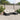 6-delige Loungeset met kussens poly rattan zwart