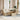7-delige Loungeset met kussens poly rattan beige