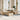 6-delige Loungeset met kussens poly rattan beige