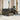 6-delige Loungeset met kussens poly rattan grijs