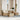 6-delige Loungeset met kussens poly rattan beige