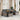 6-delige Loungeset met kussens poly rattan grijs