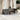 8-delige Loungeset met kussens poly rattan grijs