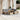 8-delige Loungeset met kussens poly rattan beige