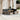 8-delige Loungeset met kussens poly rattan grijs