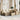 7-delige Loungeset met kussens poly rattan beige