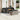11-delige Loungeset met kussens poly rattan grijs