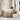 7-delige Loungeset met kussens poly rattan beige