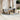 8-delige Loungeset met kussens poly rattan beige