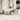 8-delige Loungeset met kussens poly rattan beige