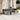 8-delige Loungeset met kussens poly rattan grijs
