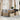 6-delige Loungeset met kussens poly rattan beige