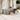 7-delige Loungeset met kussens poly rattan beige