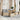 6-delige Loungeset met kussens poly rattan beige
