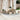 6-delige Loungeset met kussens poly rattan beige