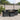 6-delige Loungeset met kussens poly rattan zwart
