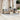7-delige Loungeset met kussens poly rattan beige