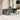 8-delige Loungeset met kussens poly rattan grijs