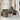 6-delige Loungeset met kussens poly rattan grijs