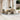 6-delige Loungeset met kussens poly rattan beige