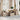 6-delige Loungeset met kussens poly rattan beige