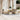7-delige Loungeset met kussens poly rattan beige