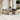 7-delige Loungeset met kussens poly rattan beige