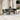 7-delige Loungeset met kussens poly rattan grijs