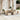 6-delige Loungeset met kussens poly rattan beige