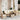 7-delige Loungeset met kussens poly rattan beige